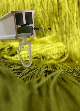 Крючки для штор и потолочных карнизов - 100шт/уп