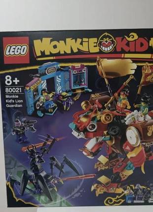 Конструктор lego monkie kid 80021 лев-захисник манки кіда