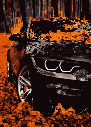 Картини за номерами осінь у жовтому 50*60 см