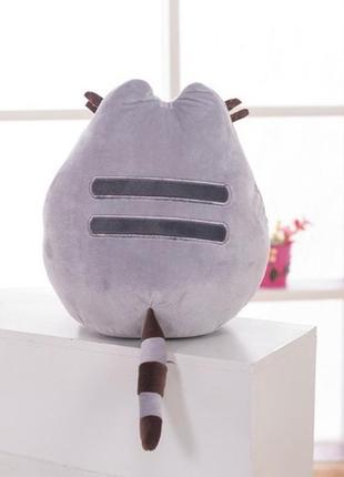 Мягкая игрушка пушин кот с печеньем большой 21х24см pusheen cat2 фото