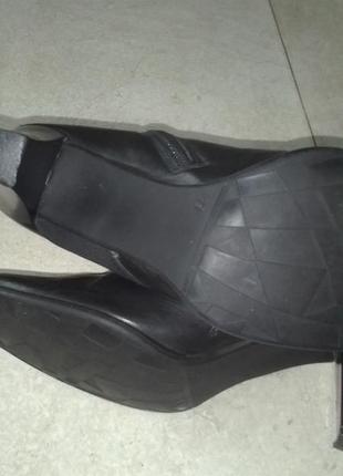 Кожаные ботинки испанского бренда manfield 39 (25,3-25,5) размера5 фото