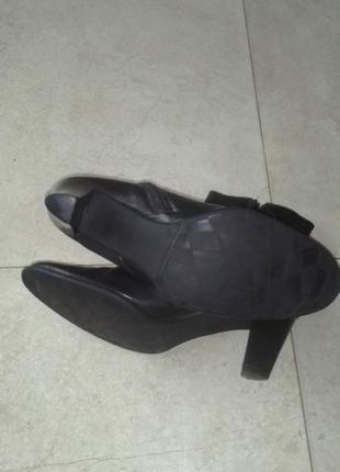 Кожаные ботинки испанского бренда manfield 39 (25,3-25,5) размера6 фото