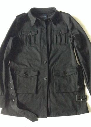 Жакет з об'ємними кишенями. тонка шерсть.