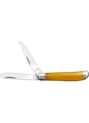 Ніж cold steel mini trapper yellow bone