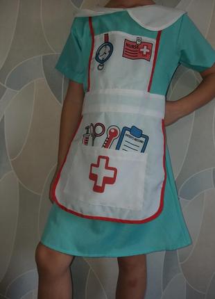 Карнавальный костюм медсестры на 6-7лет