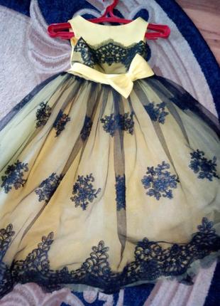 Платье на выпуск в садик4 фото