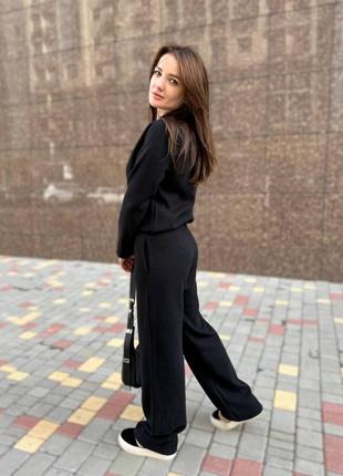 Женский ангоровый костюм, кофта и штаны.5 фото