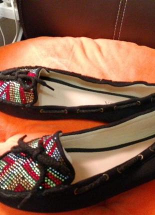 Мокасини камені чорні