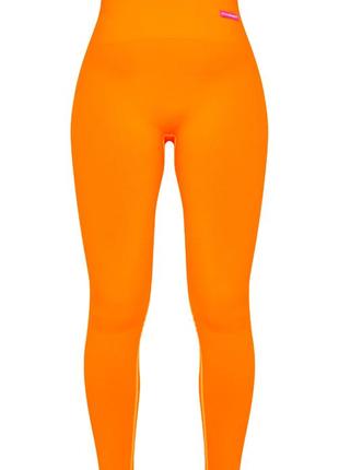 Спортивные леггинсы оранжевого цвета&nbsp;prettylittlething3 фото