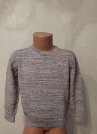 Серый свитшот, спортивная кофта, пуловер2 фото