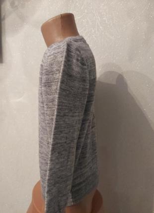 Серый свитшот, спортивная кофта, пуловер4 фото