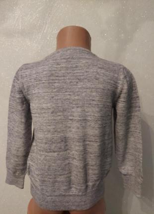Серый свитшот, спортивная кофта, пуловер5 фото