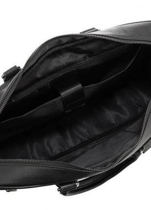 Чоловіча шкіряна сумка keizer k117614-black10 фото