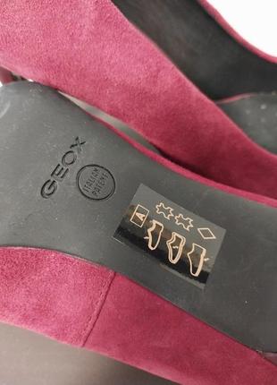 Туфли на высоком каблуке geox 36,5 р.6 фото