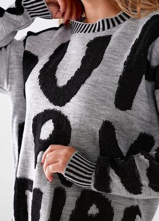 Жіночій светр оверсайз, туреччина5 фото