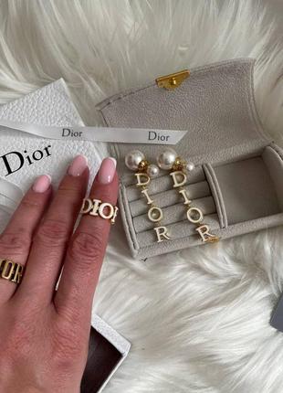 Сережки dior3 фото