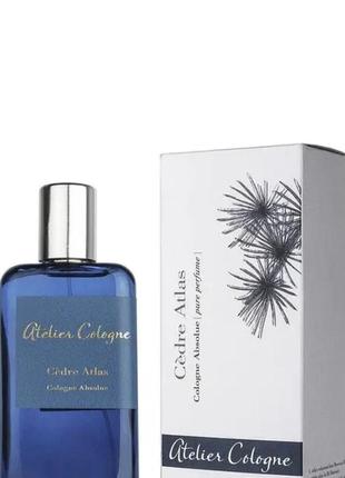 Одеколон в стиле atelier cologne cedre atlas