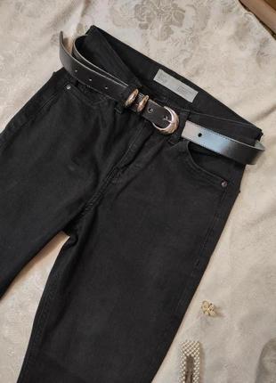 Черные джинсы скинни от top shop3 фото