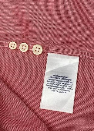 Однотонная рубашка polo ralph lauren slim fit chambray oxford в стиле old money олд мани оригинал размер l6 фото