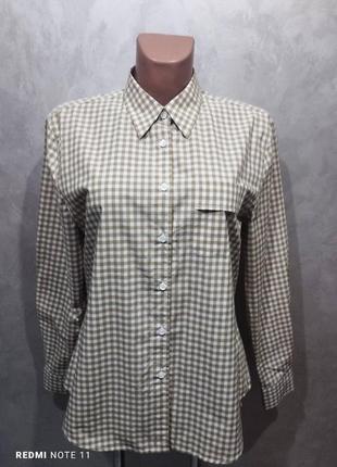 Универсальная хлопковая рубашка престижного немецкого премиум бренда bogner