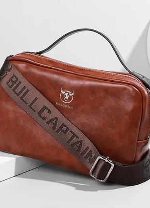 Чоловіча та жіночка сумка з люксової екошкіри