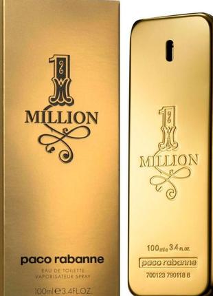 Paco rabanne 1 million туалетная вода мужская, 100 мл