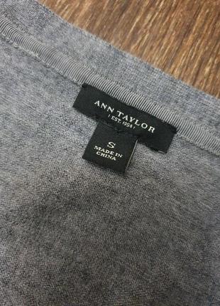 Стильный теплый свитер ann taylor 100% шерсть мериноса4 фото