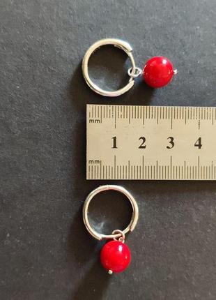 Серебряные серьги