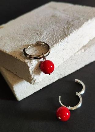 Серебряные серьги