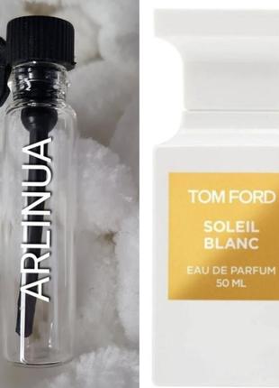 Масляный парфюм tom ford soleil blanc