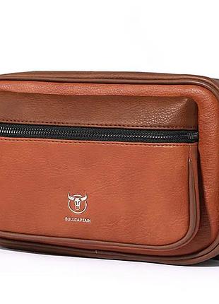 Чоловіча та жіночка сумка з люксової екошкіри