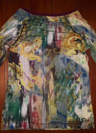 Трикотажна блуза від madeleine! р.-382 фото