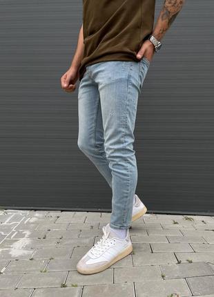 Джинси чоловічі завужені slim fit3 фото