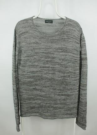 Стильный премиум свитер roberto collina knit cotton/linen blend pullover sweater