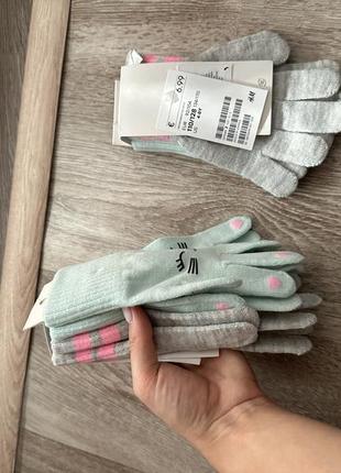 Детские перчатки h&amp;m