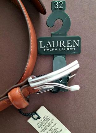 Lauren ralph lauren новий шкіряний ремінь пояс 80/32