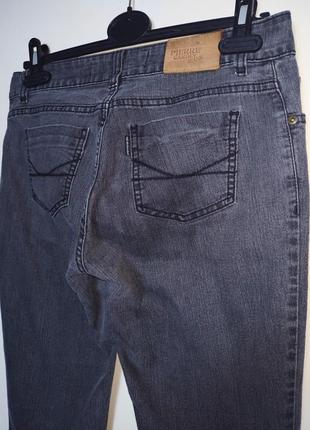 Pierre cardin серые стрейчевые джинсы 40/42евр.4 фото