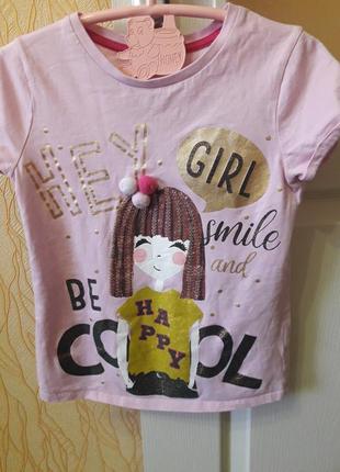 Стильна футболка дівчинці