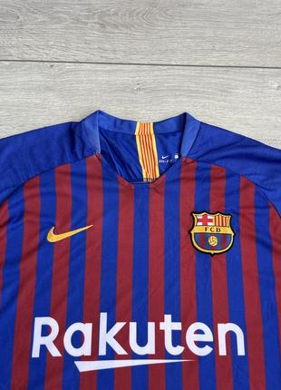 Футбольна футболка барса lionel messi barcelona nike jersey3 фото