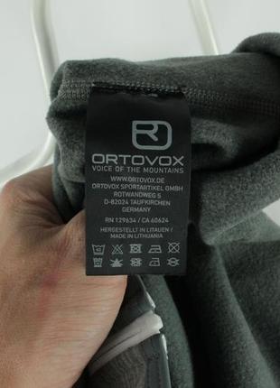 Качественная толстовка худи ortovox merino inside fleece melange gray hoodie women's9 фото