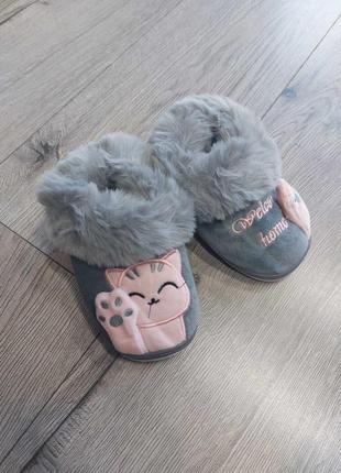 Тапки утепленные детские lion