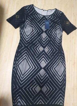 Платье миди george и m&amp;s p.14 4