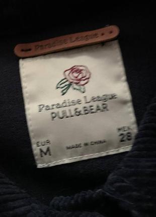 Вилветовый жакет пиджак pull &amp; bear3 фото