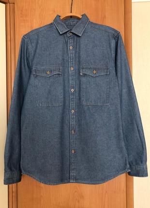 Джинсовая рубашка farrell