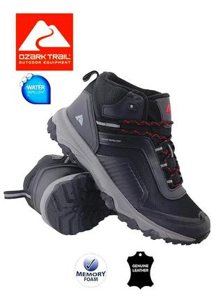 Кожаные треккинговые теплые зимние туристические мужские ботинки ozark trail hiker 38 39 40 42 43 44 размер