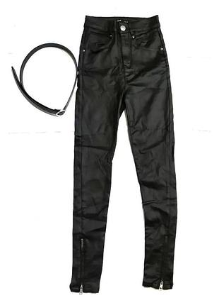Штани скіні еко шкіра sinsay