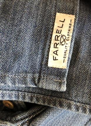 Джинсовая рубашка farrell