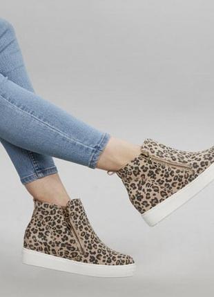 Черевики леопардові skechers (lift off - safari piece)
