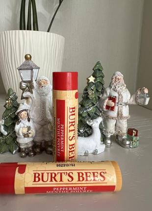 Натуральний м’ятний бальзам для губ burt’s bees