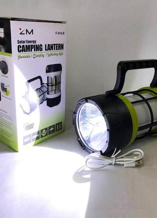 Мультифункциональный кемпинговый фонарь с функцией powerbank 910-led+cob, кемпинговый светильник4 фото